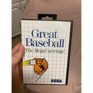 Great Baseball (Sega Master System, 1987) CIB